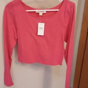 Nicki Minaj pink crop top